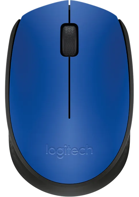 Бездротова миша Logitech оптична маленька блакитна