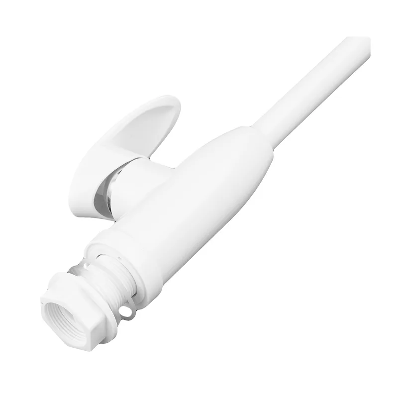 Смеситель для кухни Plamix 011-B 35 мм ABS пластик Белый глянцевый