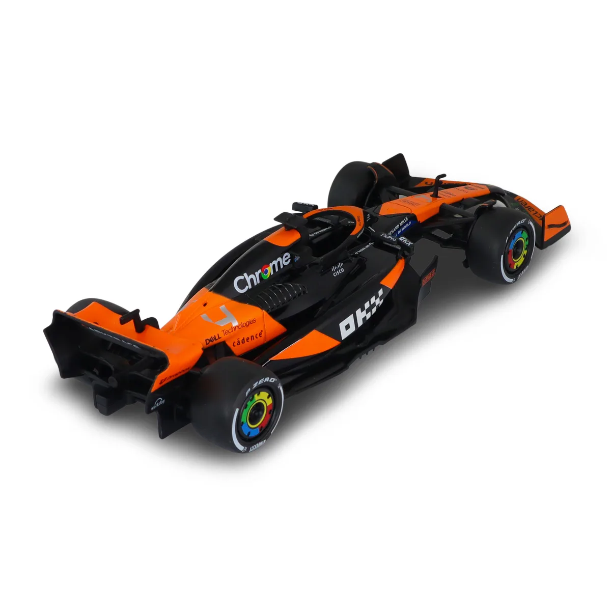 Автомодель TechnoDrive металл 1 24 оранжевая
