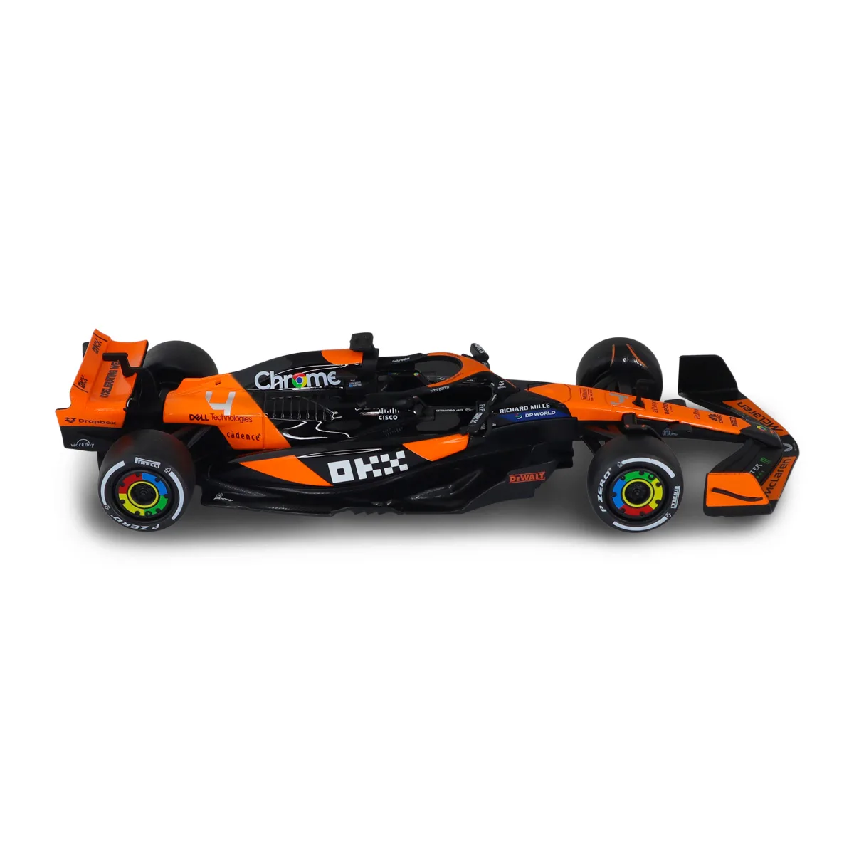 Автомодель TechnoDrive металл 1 24 оранжевая