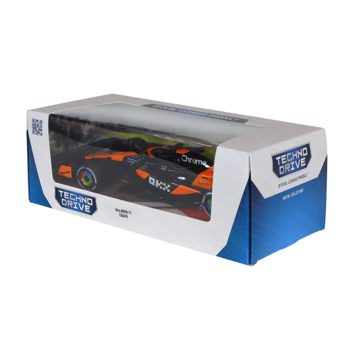 Автомодель TechnoDrive металл 1 24 оранжевая