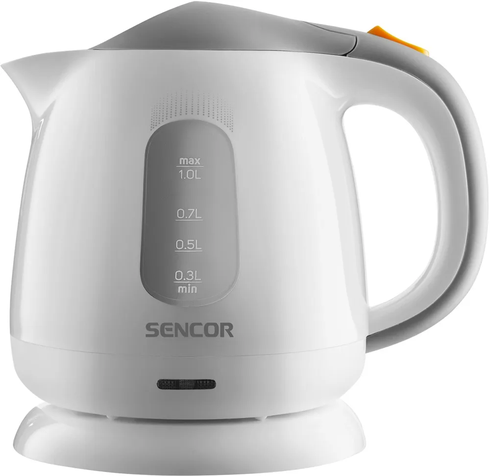 Електрочайник Sencor пластиковий 1 л білий 1100 Вт