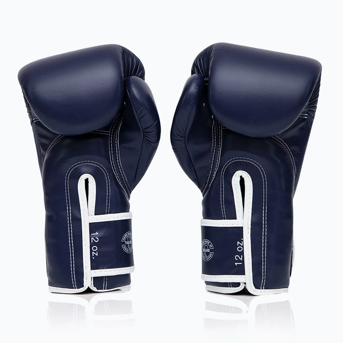 Боксерські рукавиці Fairtex штучна шкіра 14 унцій сині