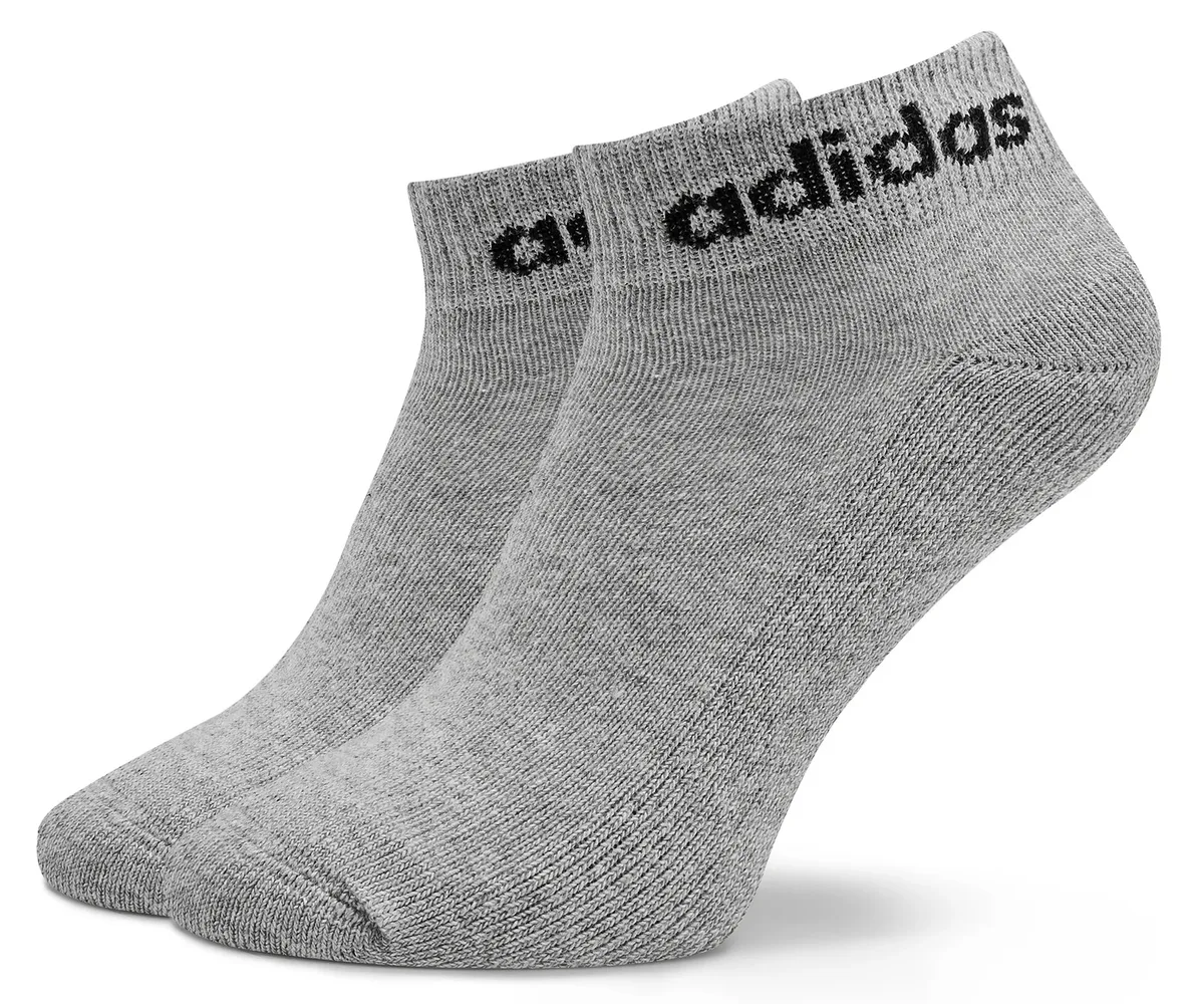 Шкарпетки Adidas бавовна S білий чорний сірий
