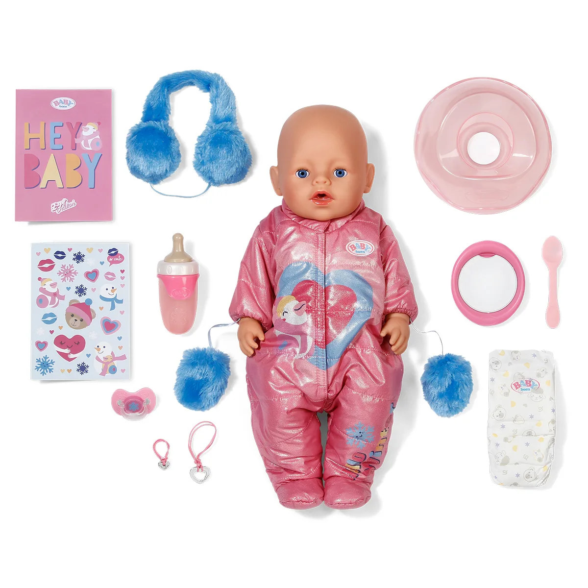 Лялька BABY born 43 см текстильна зимова Емма