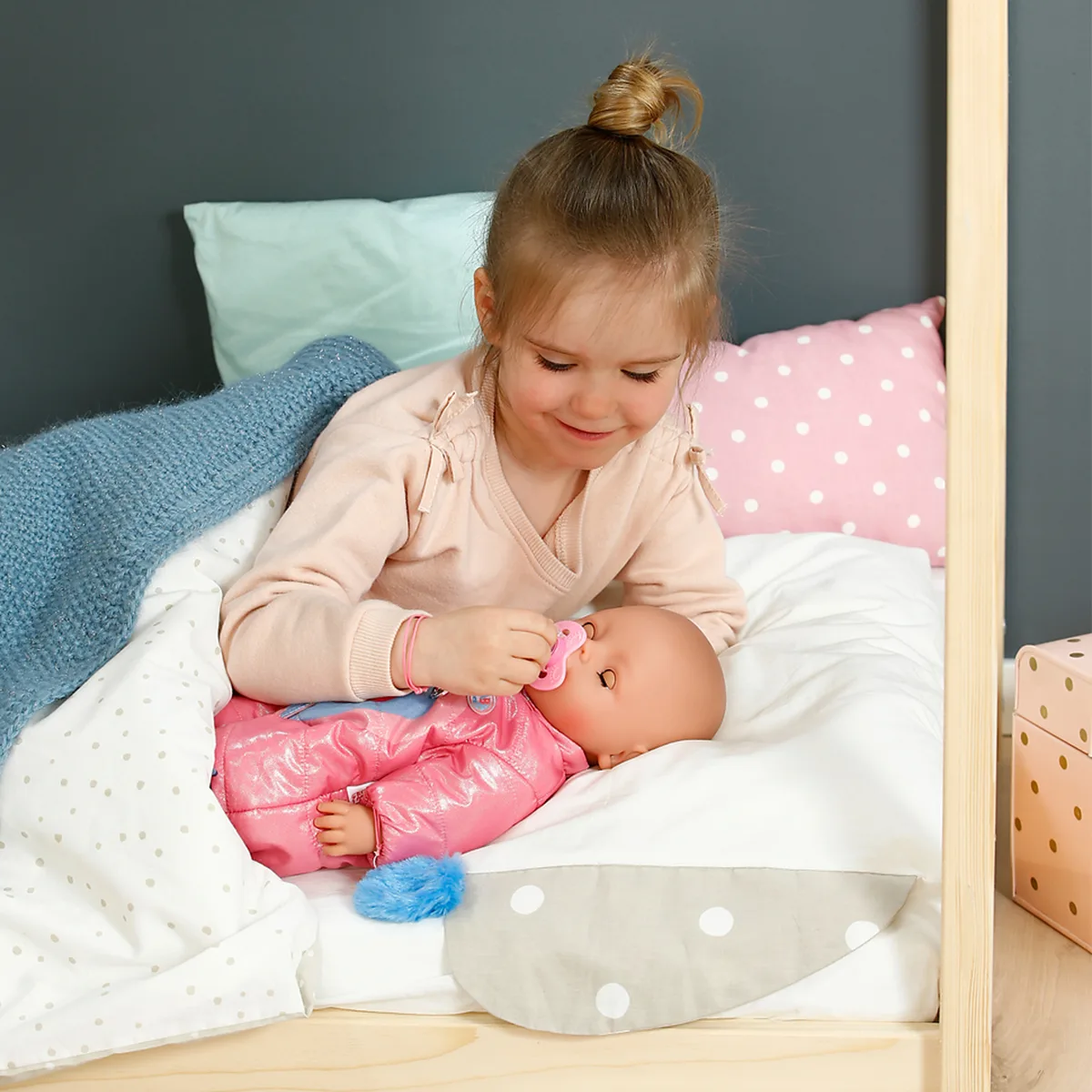 Лялька BABY born 43 см текстильна зимова Емма