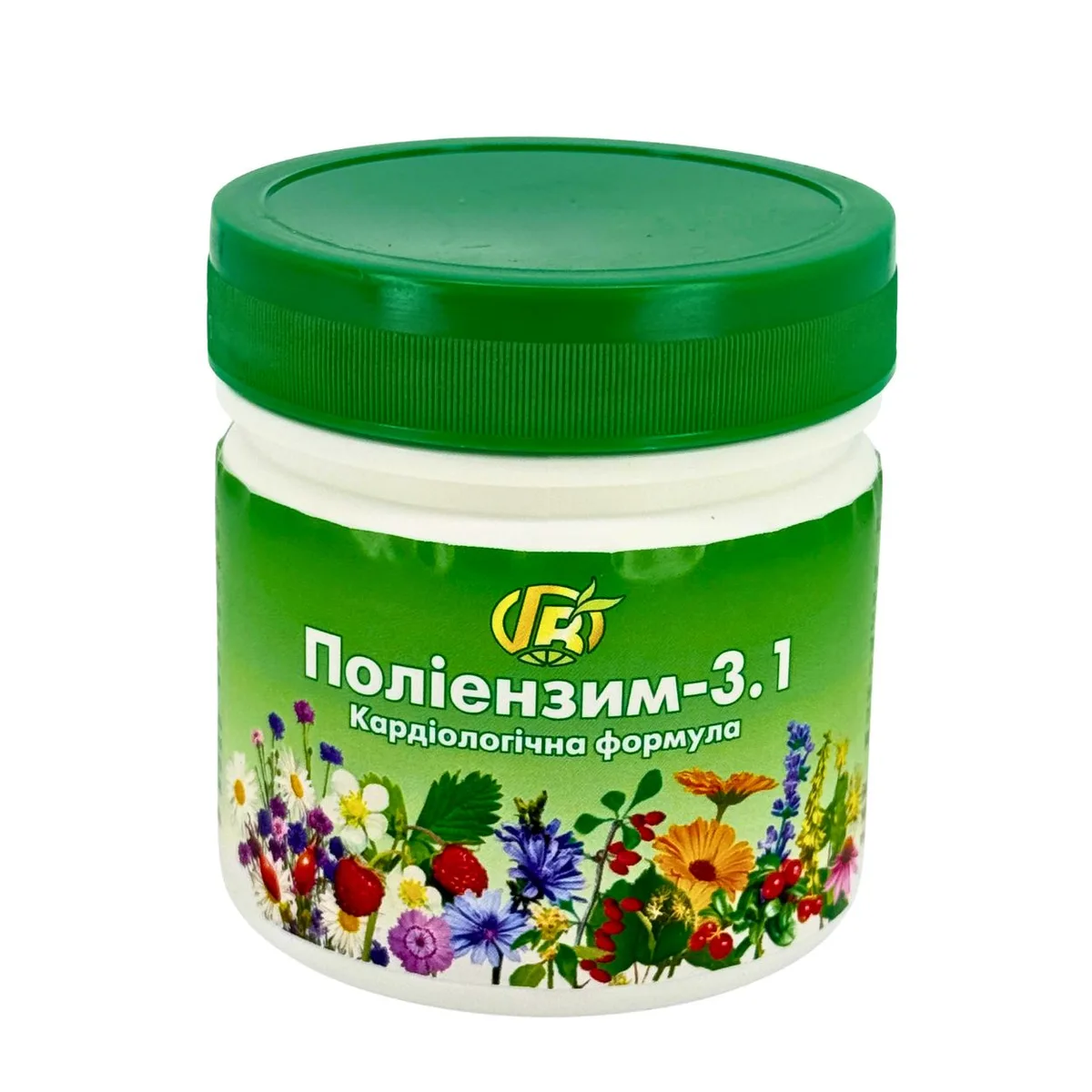 Поліензим №3.1 Кардіологічний – комплекс для серця та судин Green Visa