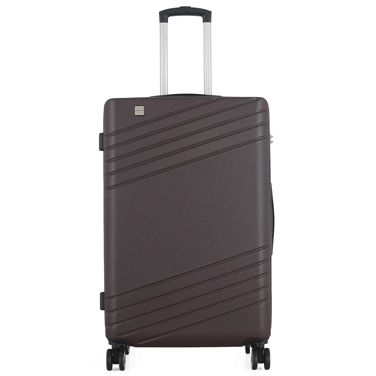 Валіза ABS-пластик 28" Коричнева Гігант 104 л