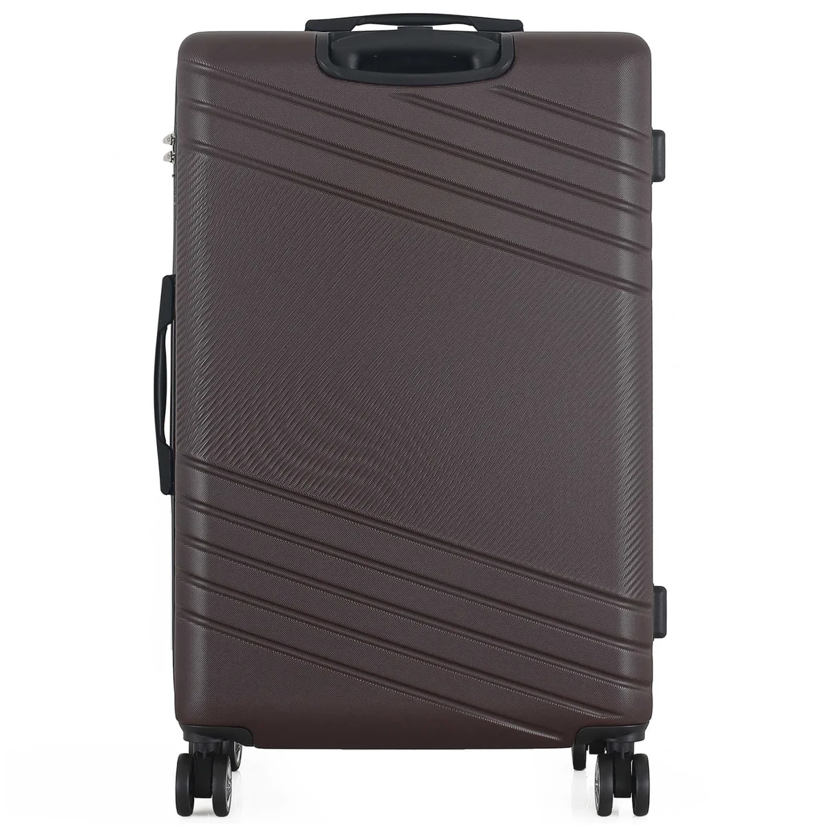 Валіза ABS-пластик 28" Коричнева Гігант 104 л