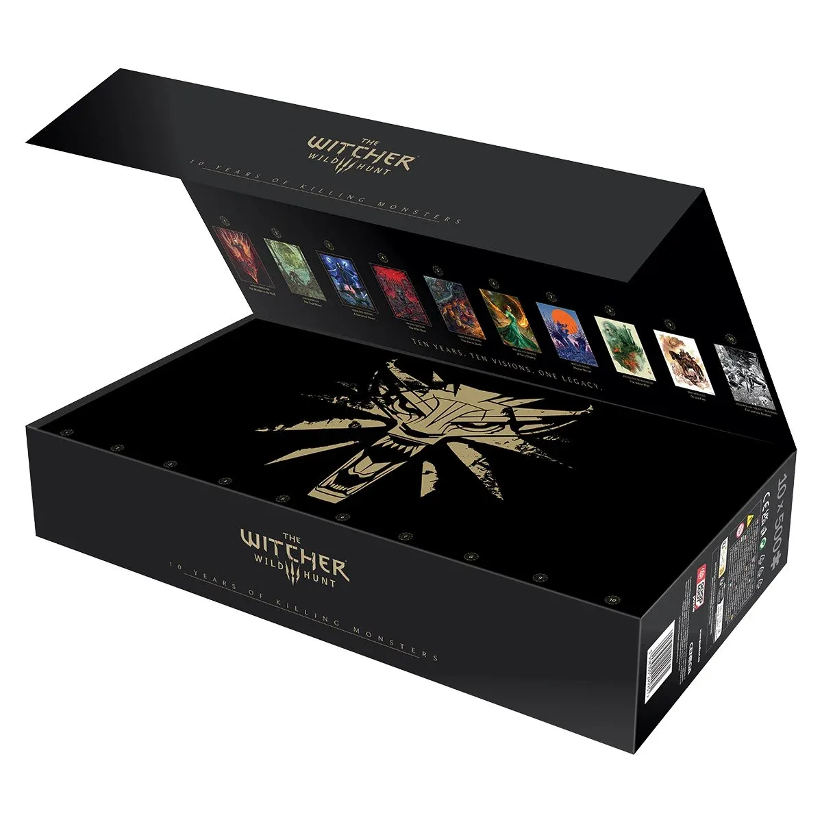 Колекція пазлів GoodLoot The Witcher 3: Wild Hunt (10th Anniversary Edition) 10x500 ел.