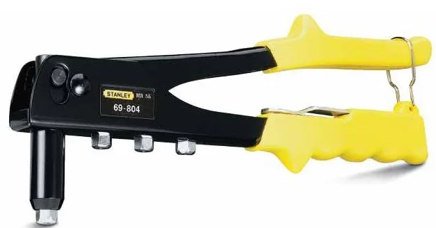 Заклепочник Stanley All Steel Riveter 2 3 4 5 мм ручний для з'єднання металевих конструкцій заклепувальний інструмент