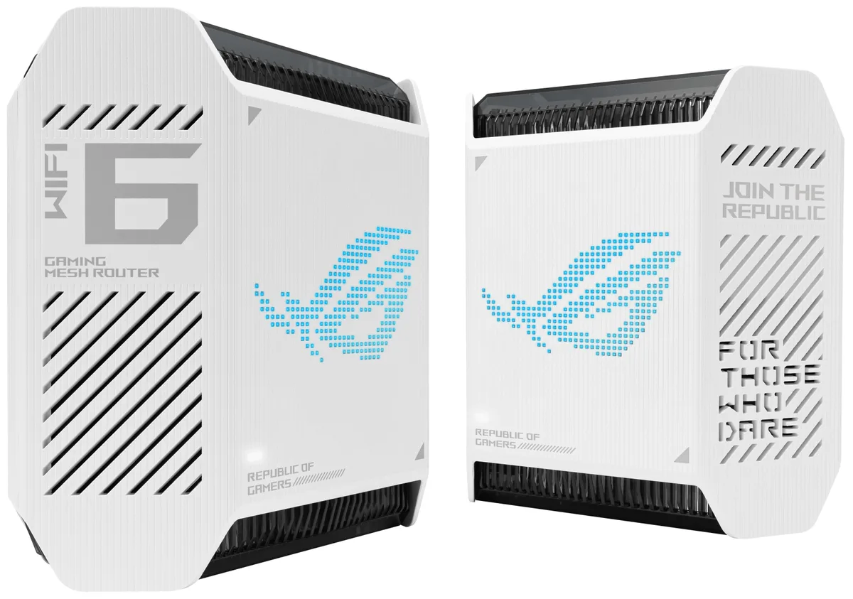 Система WiFi-Mesh ASUS ROG Rapture GT6 AX10000, 3xGE LAN, 1x2.5GE WAN, 1xUSB 3.2, 2мод, білий