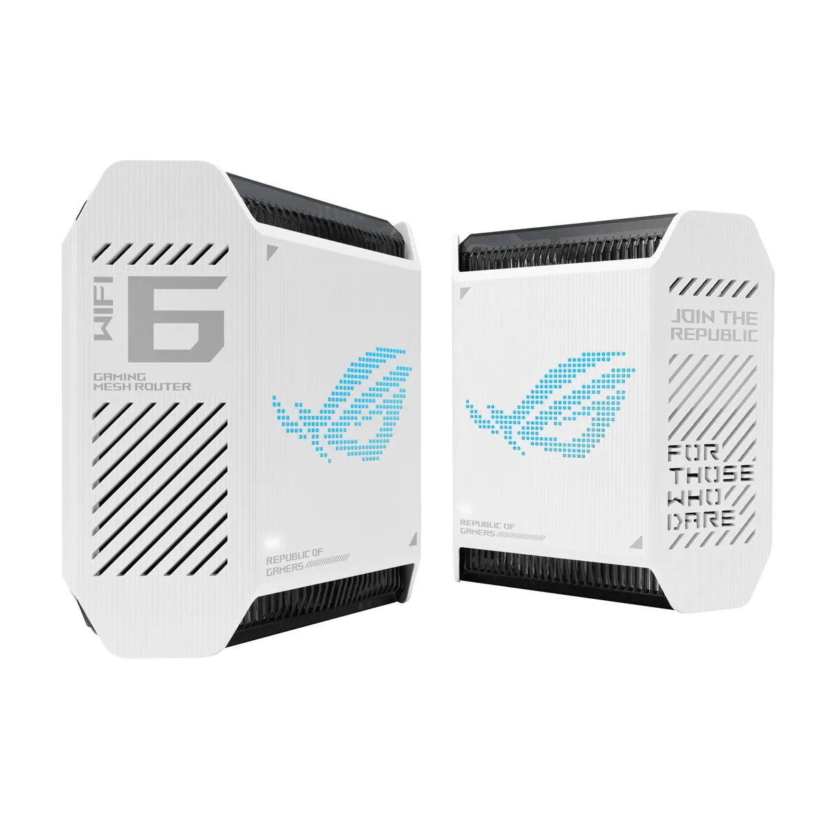 Система WiFi-Mesh ASUS ROG Rapture GT6 AX10000, 3xGE LAN, 1x2.5GE WAN, 1xUSB 3.2, 2мод, белый.