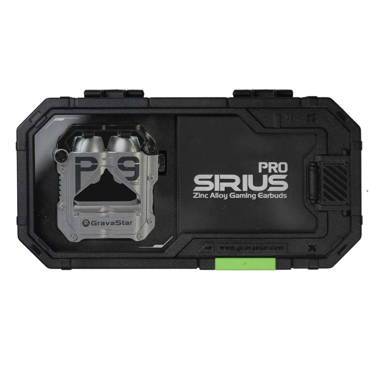 Навушники TWS Gravastar Sirius Pro, BT 5.2, Battle-Worn Gray