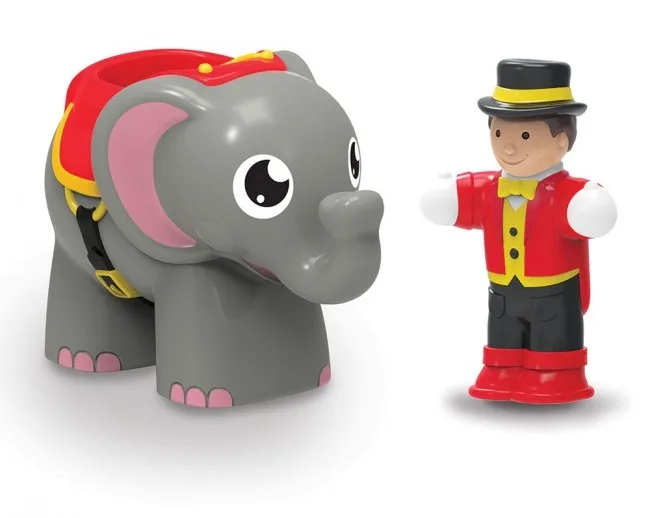 Цирковий слон WOW Toys ABS пластик 14х12х8 см
