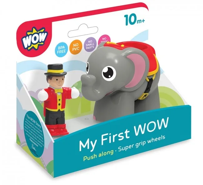 Цирковий слон WOW Toys ABS пластик 14х12х8 см