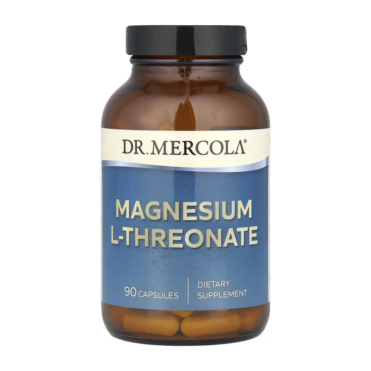 Магний L-треонат Dr. Mercola 90 капсул для поддержки костей и суставов