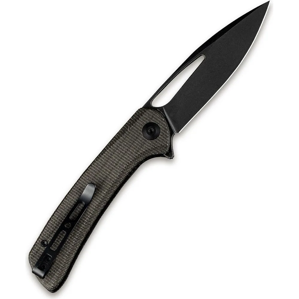 Складаний ніж Sencut 9Cr18MoV 88,1 мм Micarta сірий
