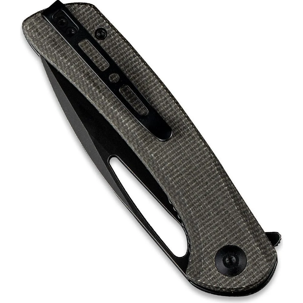 Складаний ніж Sencut 9Cr18MoV 88,1 мм Micarta сірий