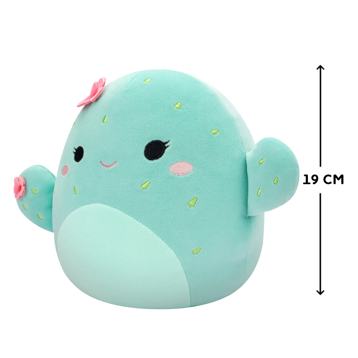 М'яка іграшка Squishmallows поліестер 19 см Кактус Граціелла