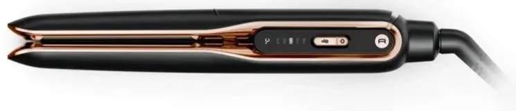 Випрямляч Rowenta Thermocare Ultimate Experience, 5 температурних режимів, 150-210°C, з дисплеєм, керамічним покриттям, чорного та