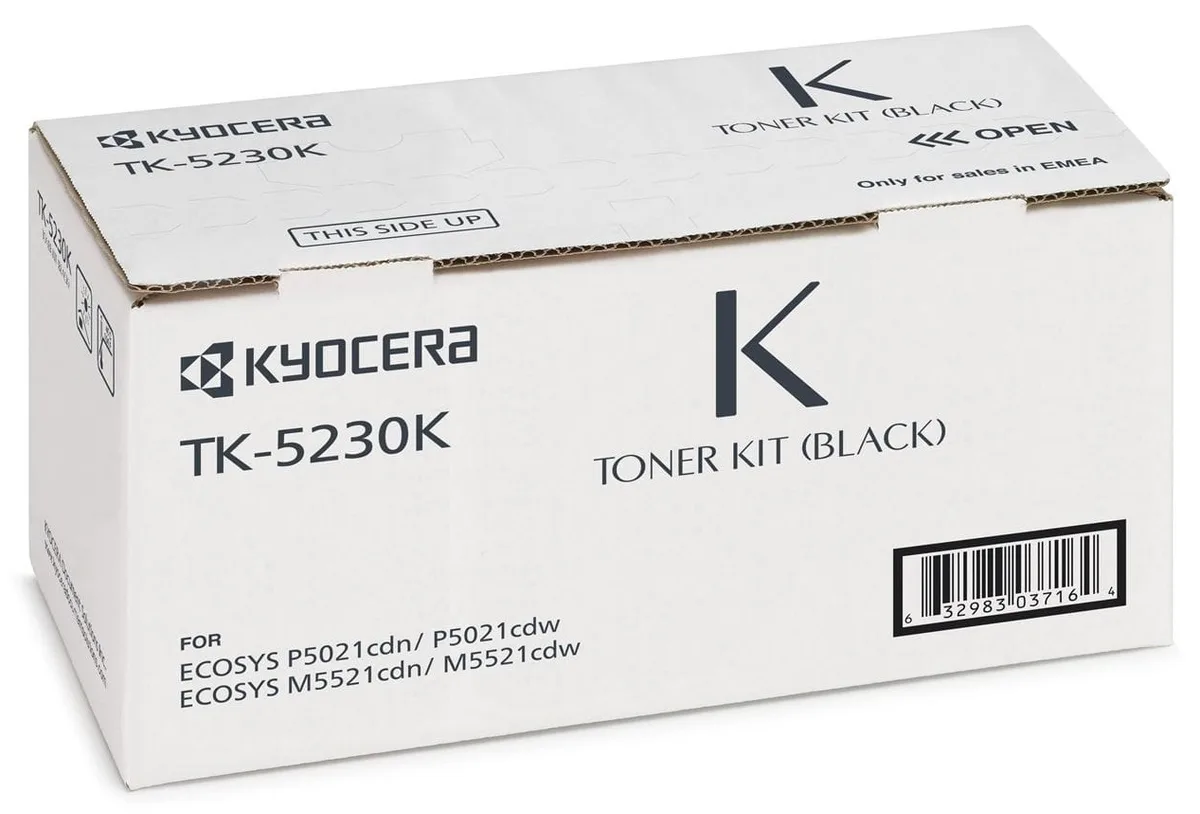 Картридж Kyocera чорний 2600 сторінок