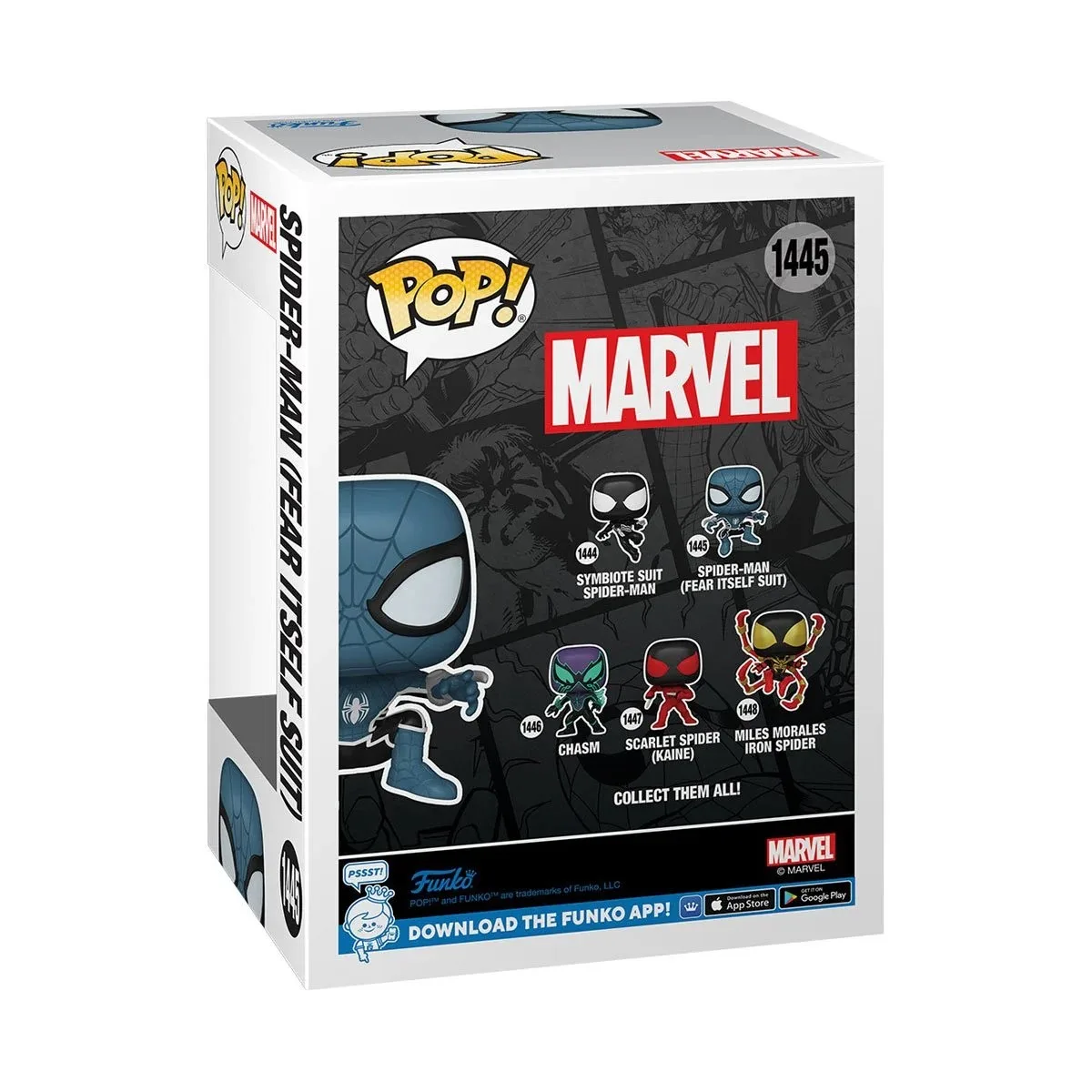 Фигурка Funko POP Marvel: Spider-Man Comics - Асгардская броня GITD