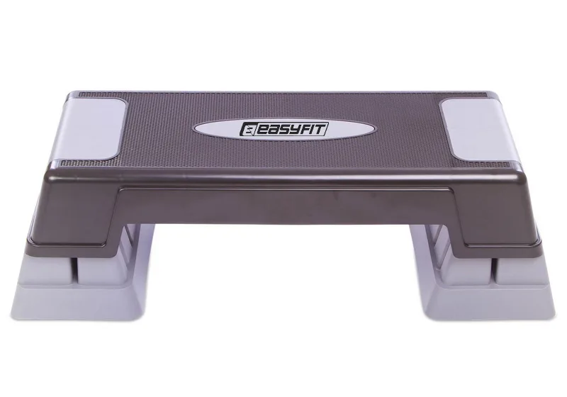 Степ-платформа EasyFit пластик 70х28 см чорна