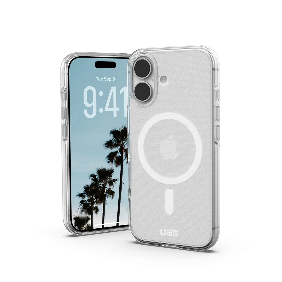 Чехол UAG для iPhone 17, Scout Clear MagSafe, Ice/White