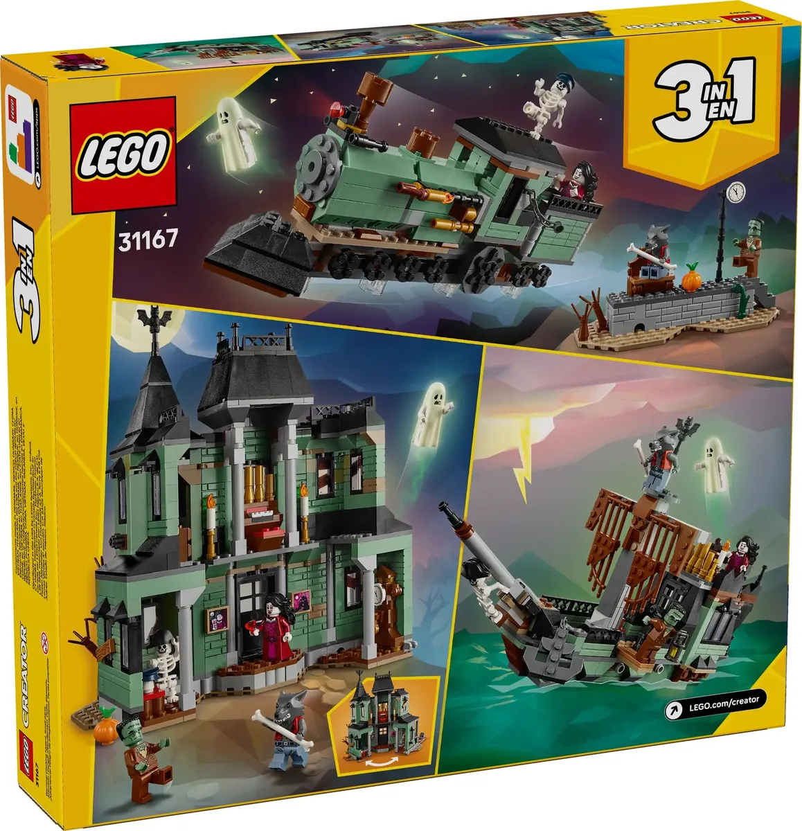 Конструктор LEGO Creator Маєток із привидами