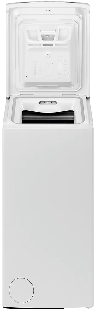 Пральна машина Whirlpool вертикальна 7кг 1200 об/хв інверторна для прання білизни з дисплеєм біла