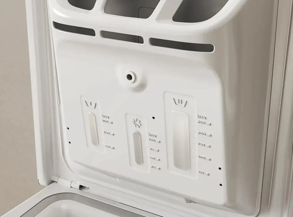 Пральна машина Whirlpool вертикальна 7кг 1200 об/хв інверторна для прання білизни з дисплеєм біла