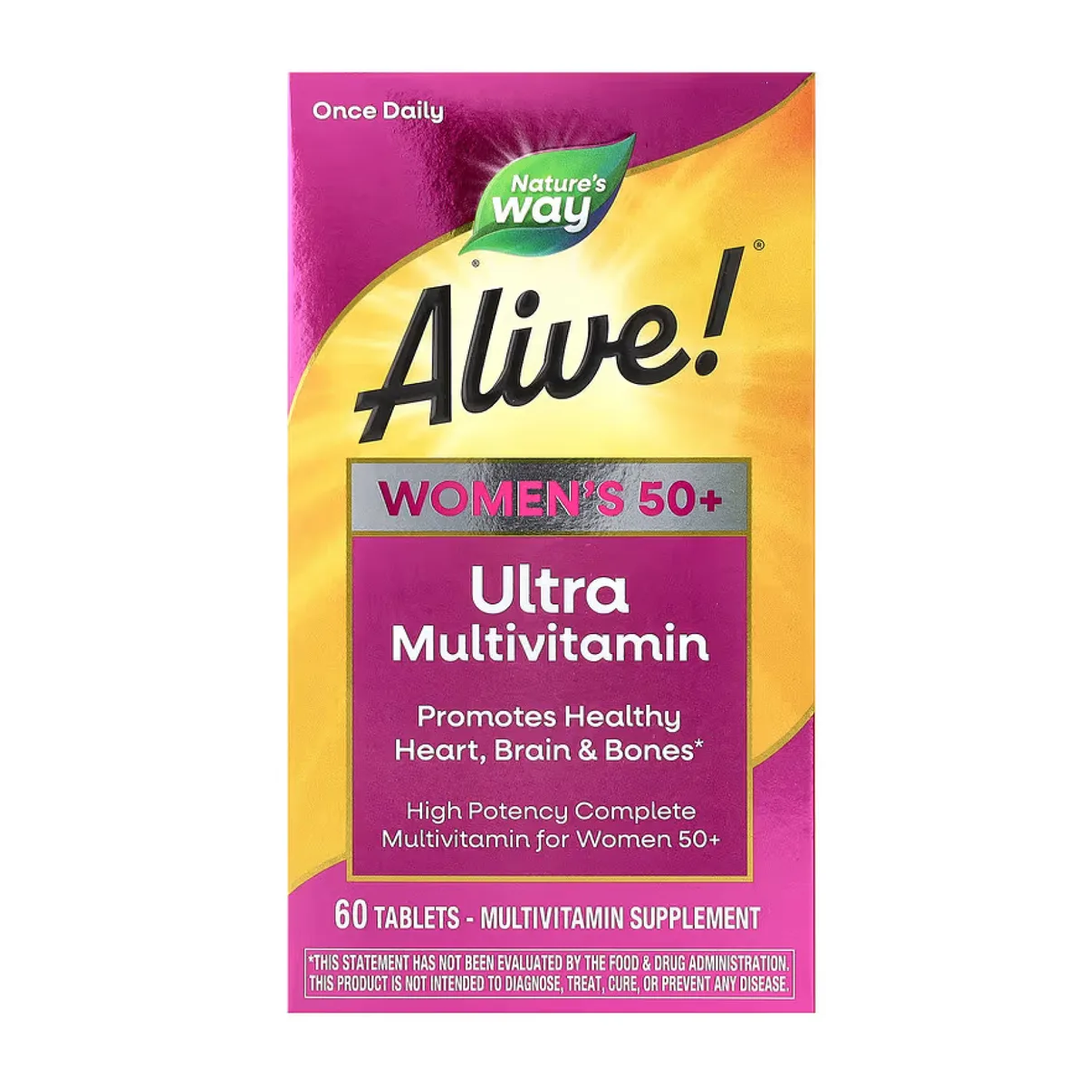 Мультивітаміни Once Daily Women 50+ ProDobro 60 табл Без глютену