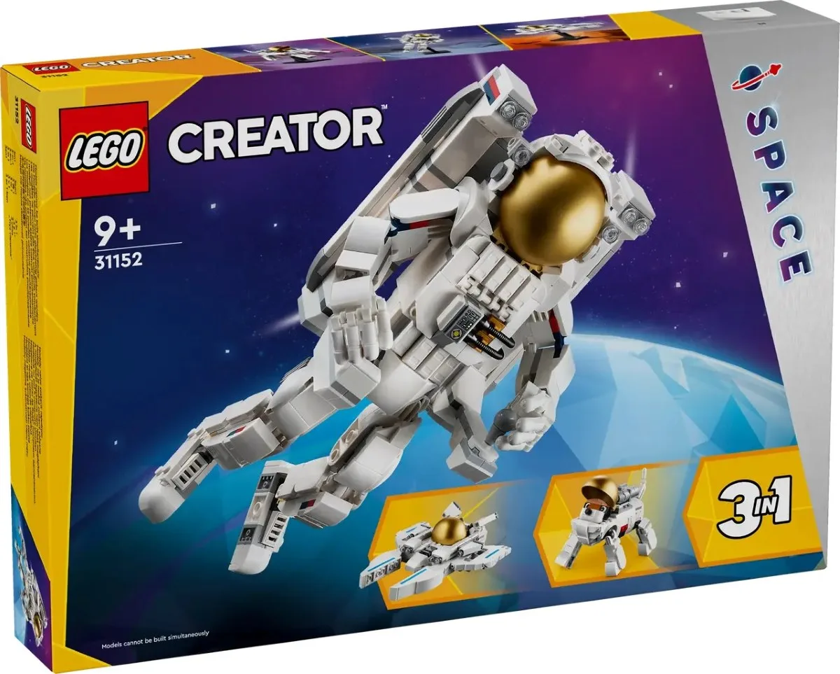 Конструктор LEGO Creator Космонавт 9 років Пластик Мультicolour
