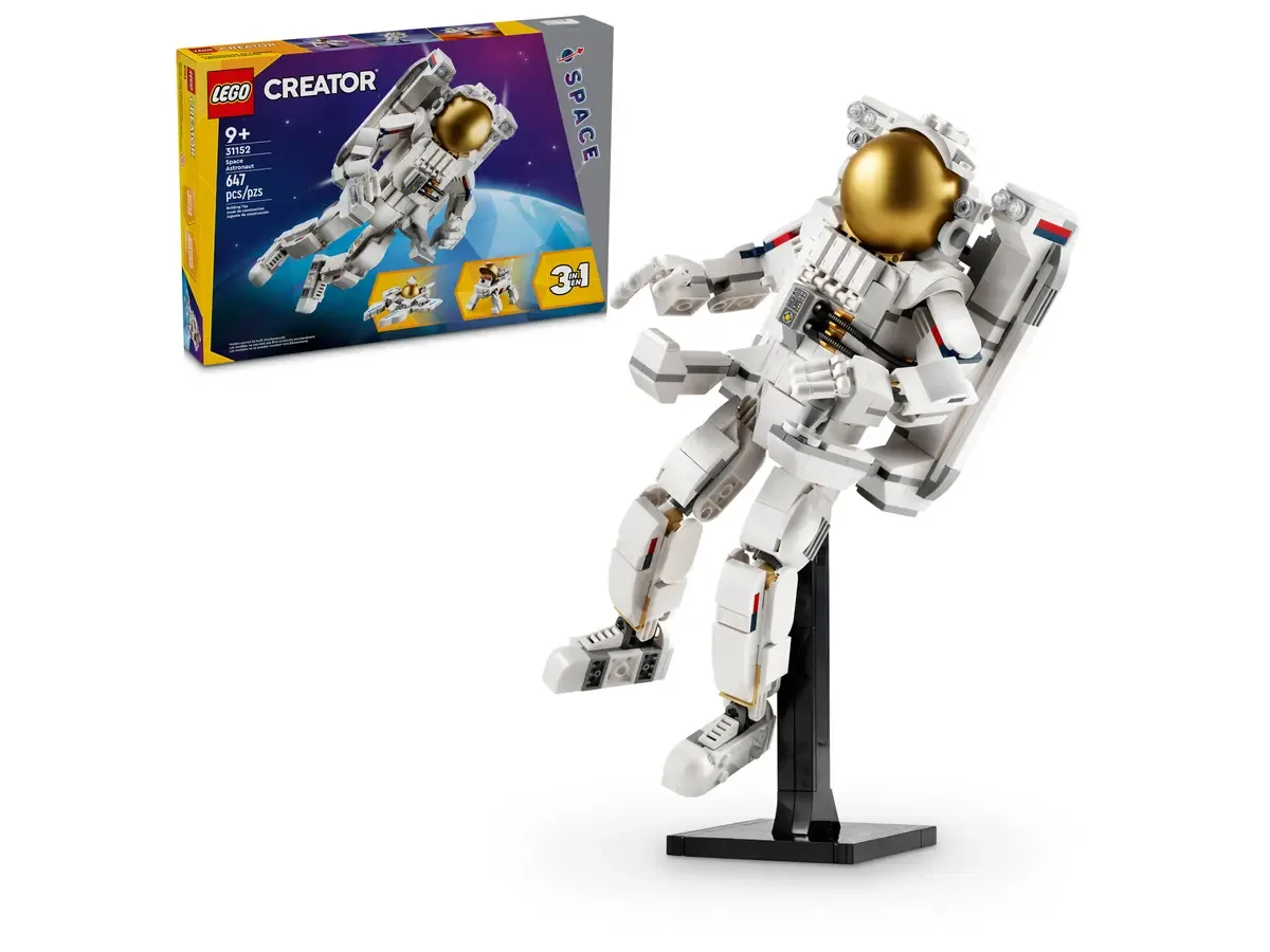 Конструктор LEGO Creator Космонавт 9 років Пластик Мультicolour