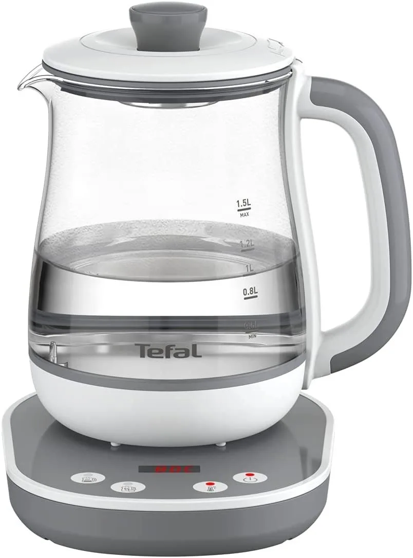 Електрочайник Tefal Скло 1,5 л Білий