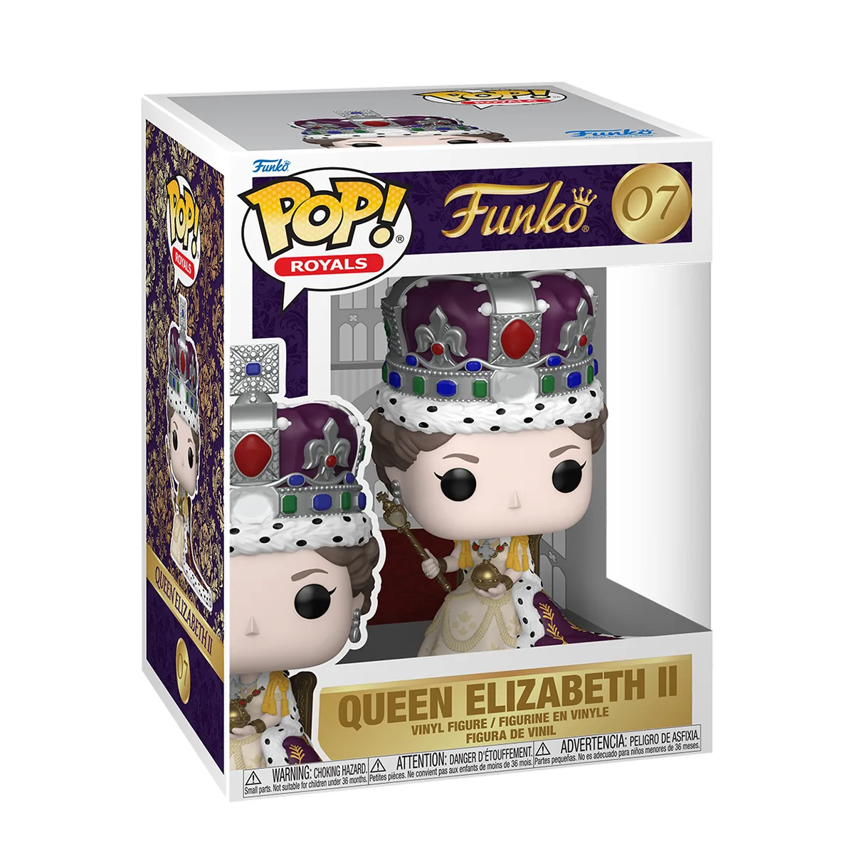 Ігрова фігурка Funko POP! вініл 7х4х11,3 см Коронація королеви Єлизавети II