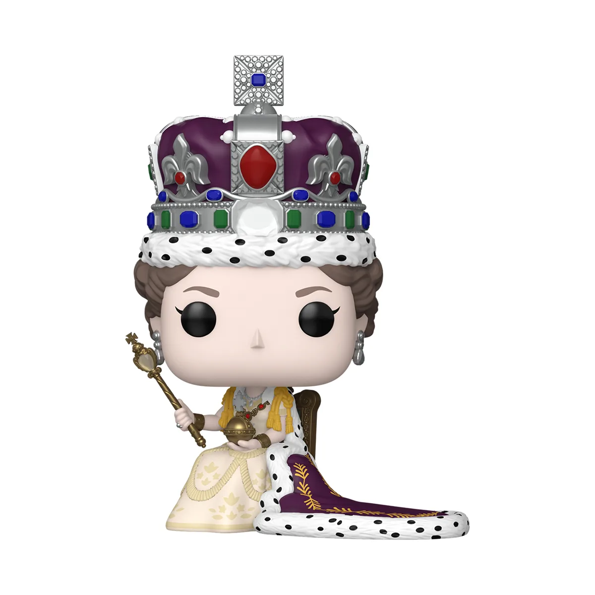Ігрова фігурка Funko POP! вініл 7х4х11,3 см Коронація королеви Єлизавети II