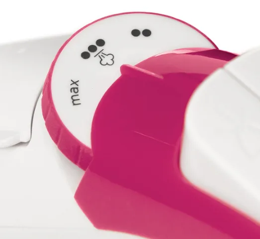 Праска з подачею пари Russell Hobbs керамічна 17х30х12 см рожева 2600 Вт