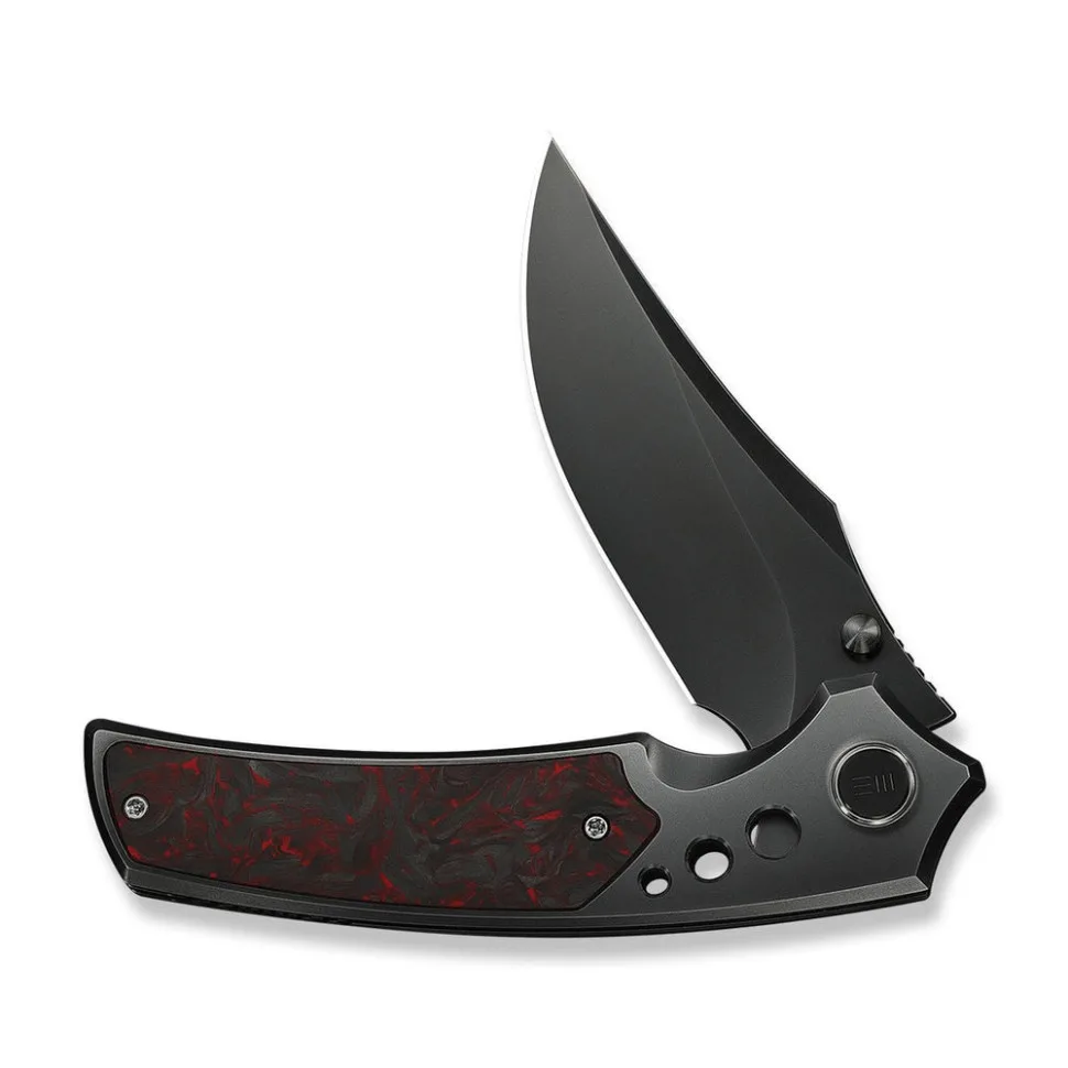 Ніж Weknife титановий 220,3 мм сірий з карбоном 58-60 HRC