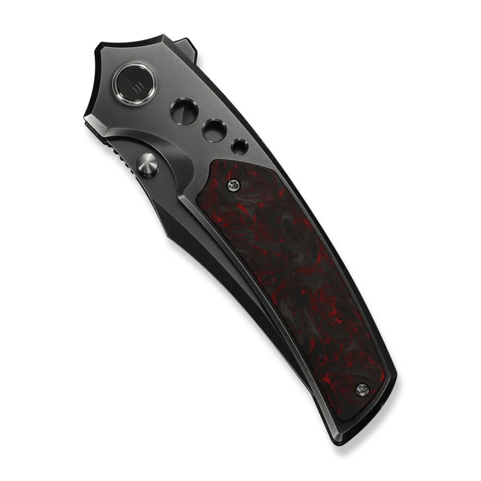 Ніж Weknife титановий 220,3 мм сірий з карбоном 58-60 HRC