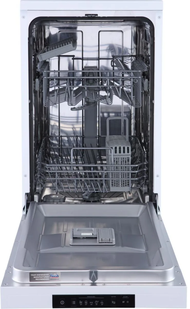 Посудомийна машина Gorenje Нержавіюча сталь 44,8х84,5х60 см Білий 9 комплектів 5 програм