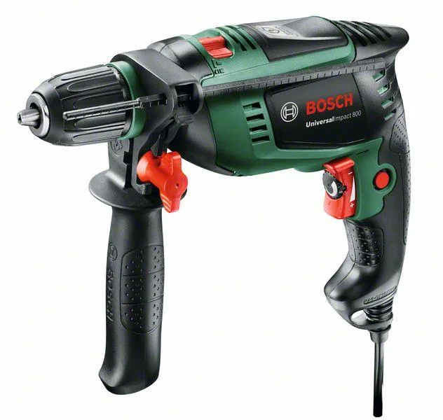 Ударна дриль Bosch UniversalImpact 800 800Вт реверсивна дрель для свердління і закручування