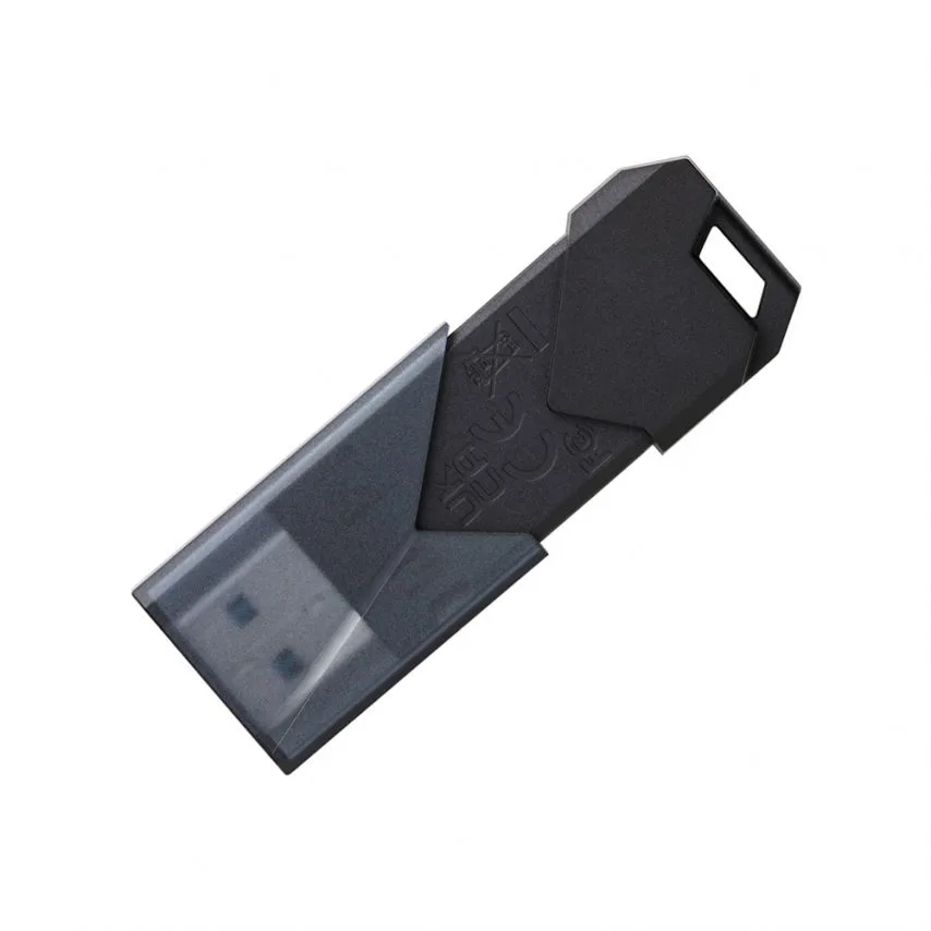 Флеш-пам'ять USB Kingston 256Гб пластик чорна USB 3.2 висувна