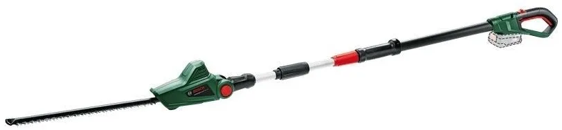 Акумуляторний кущоріз Bosch UniversalHedgePole 18, 18В, 43мм, крок різу 16мм, вага 3.6кг, без батареї та зарядного пристрою.