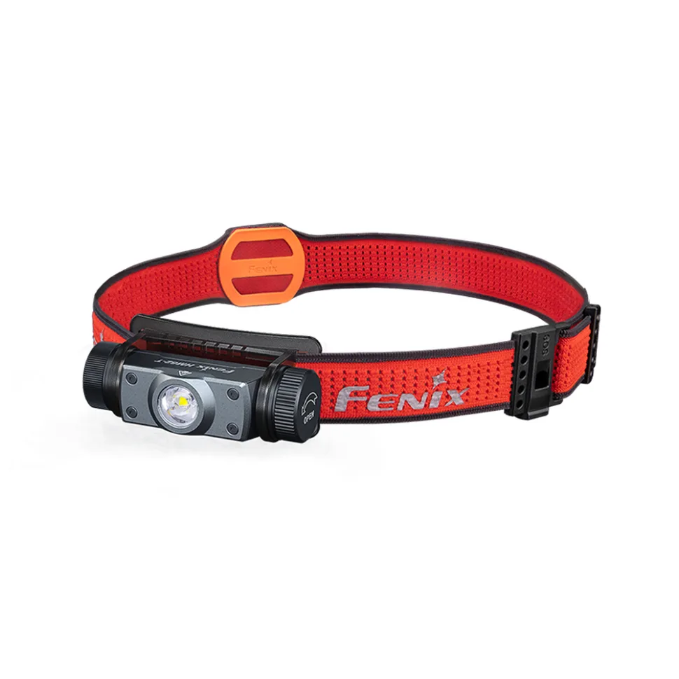 Налобный фонарь Fenix магниевый 81,8х30,2х26 мм черный