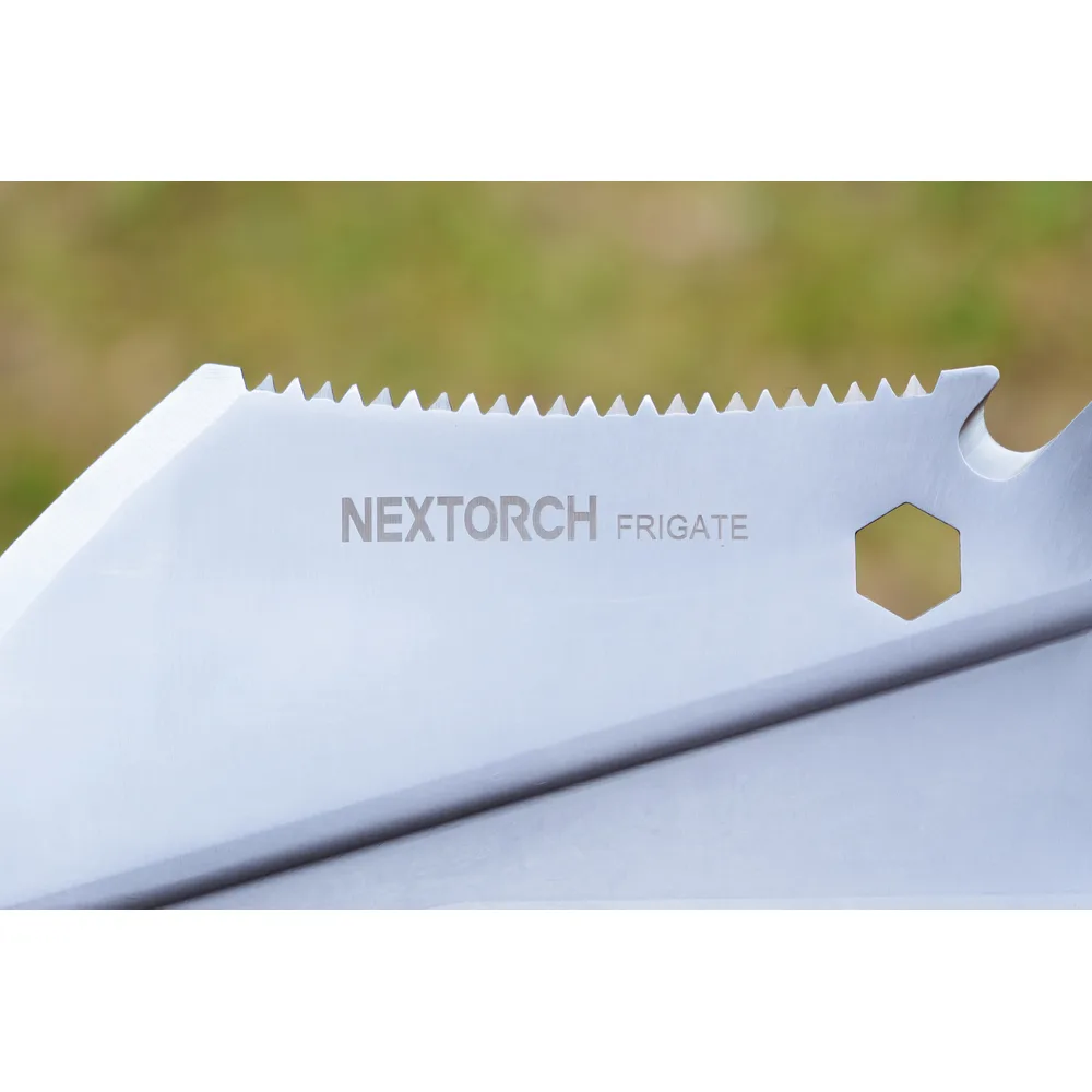 Багатофункціональна складана лопата Nextorch авіаційний алюміній 100 см нержавіюча сталь