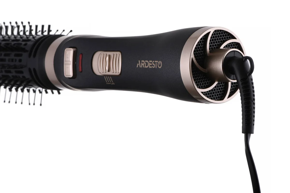 Фен-щітка ARDESTO Gemini, 1000 Вт, 2 режими, чорний