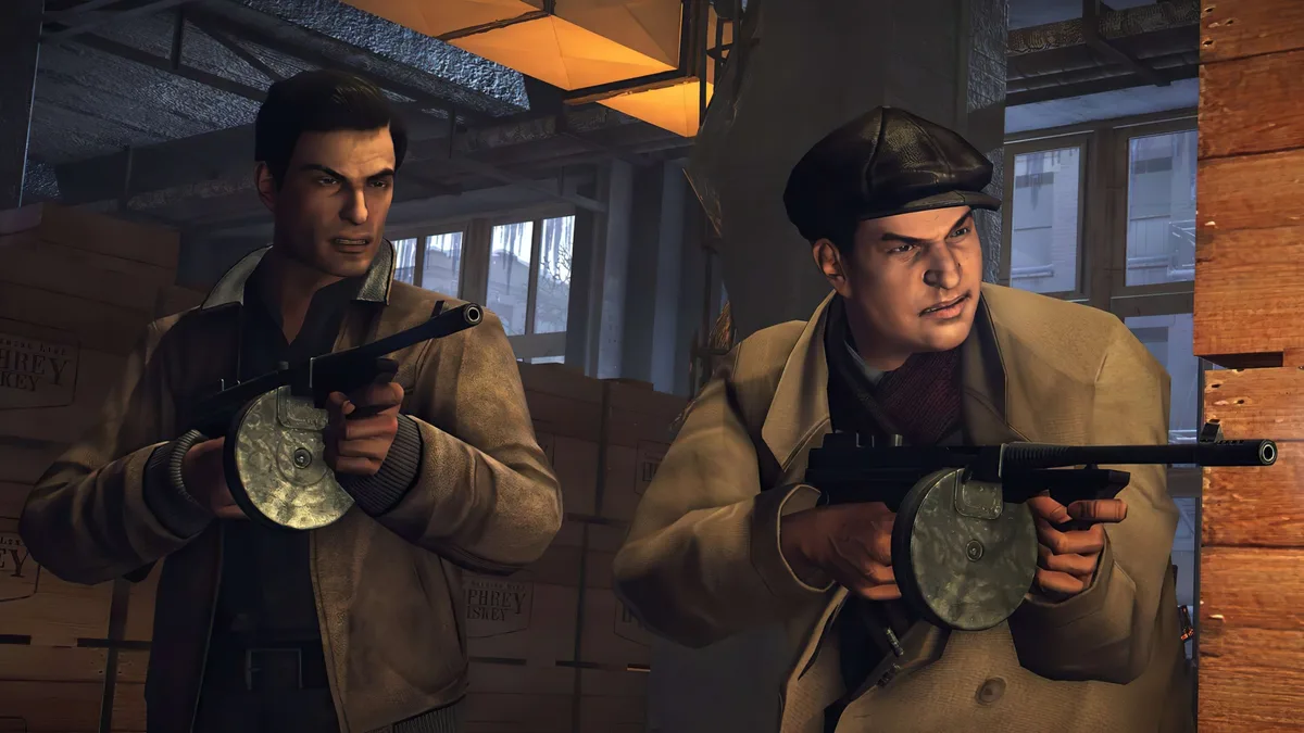 Игра консольная PS4 Mafia Trilogy, BD диск.