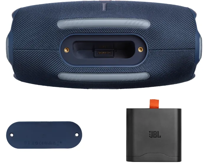 Портативна акустика JBL синя 2 динаміки 50 Вт 29,7х14,9х14,1 см